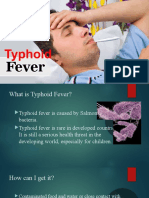 Typhoid Fever Presentation