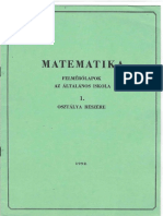 Matematika Felmérőlapok