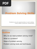 Problem Solving Skills