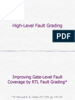 9 High Level Fault Grading