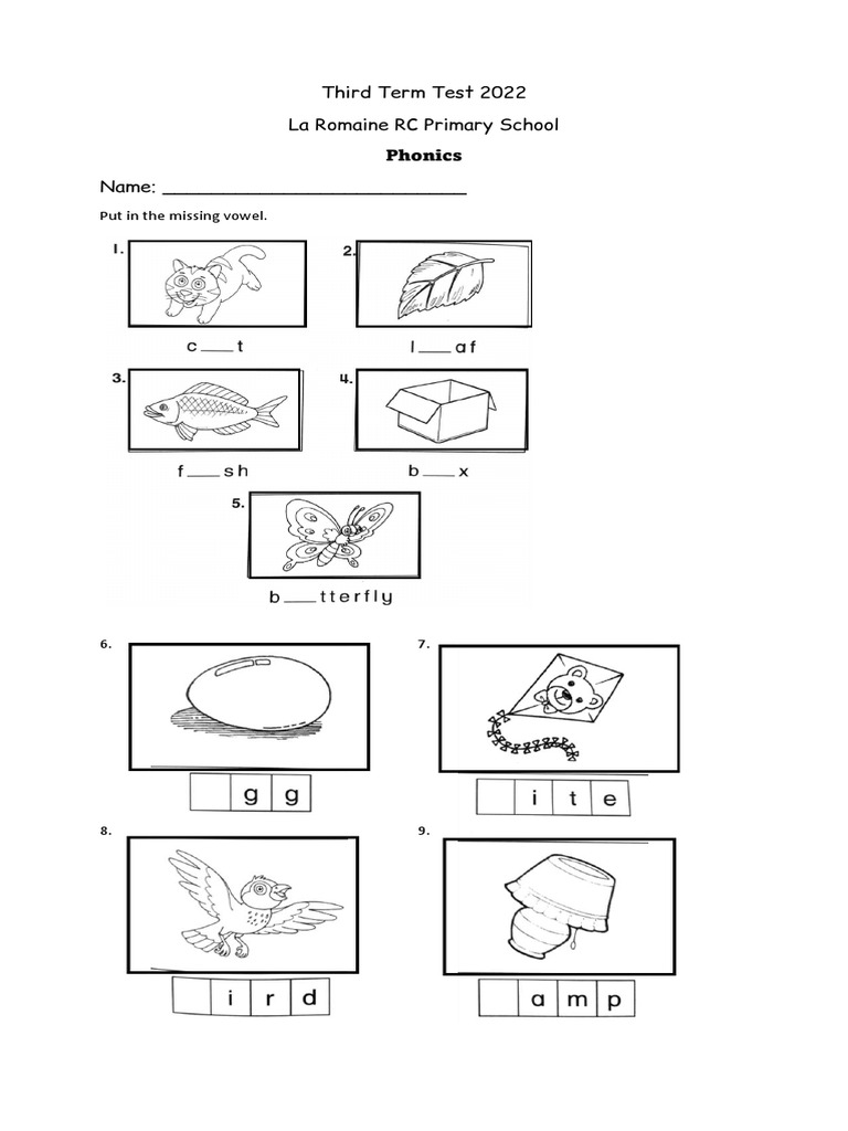 Primary Phonics Pdf
