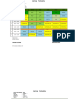 Jadwal SMT 1 Kelas Vi TH 2022-2023
