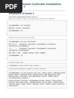 Samba As Domain Controller Configuration