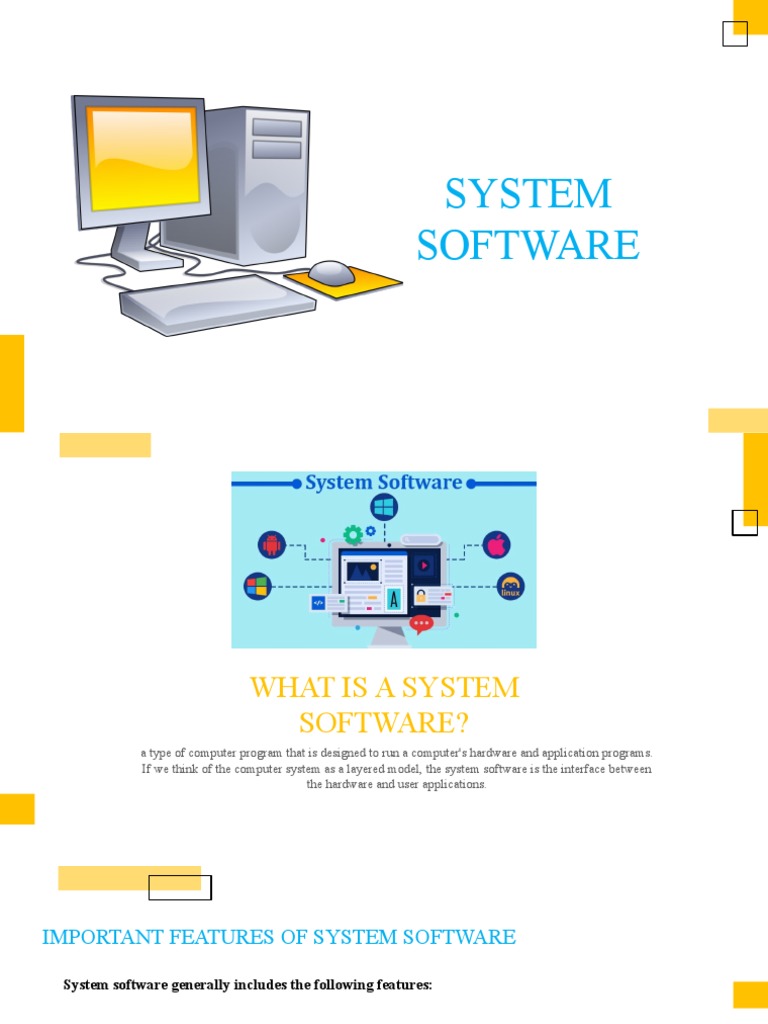 SystemSoftware PDF Operating System Software