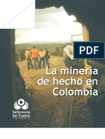 Mineria de Hecho Colombia