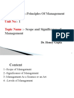 2 Scope and Significance of Management