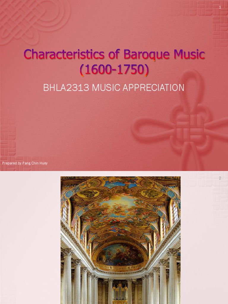 Characteristics Baroque Music PDF Baroque Music Musicology