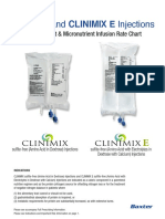 Clinimix and Clinimix E Macro Micronutrient Guide