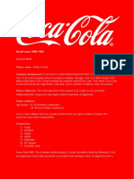 Creative Brief For Coca-Cola
