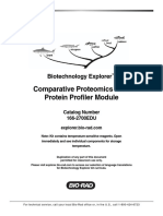 Comparative Proteomics Kit I: Protein Profiler Module: Biotechnology Explorer