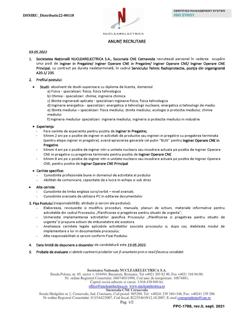 DSMRU Distributie22-00118sign | PDF