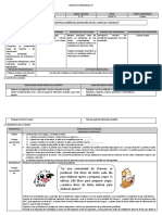 Plantilla Sesión de Aprendizaje 20390 - Sesión Monitoreo Matemática