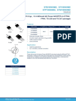 N-Channel 600 V, 0.255 Ω Typ., 13 A Mdmesh M2 Power Mosfets In D Pak, I Pak, To-220 And To-247 Packages