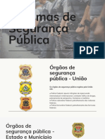 Sistemas de Segurança Pública