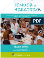 Aprender A Ser Director-A Silvina Gvirtz