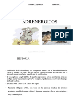 Uwiener Clase Teoria Sem 9 Adrenergicos 2021-I