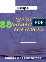 88 Questoes Gabaritadas Portugues Cespe