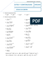 Límites y Continuidad - 2 - Boletín - A