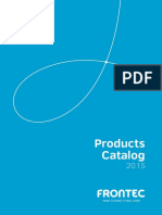 Products Catalog - 2016 - Frontec