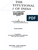 JN Pandey - The Constitutional Law of India Edition Tenth - Text