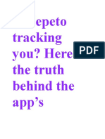 Is Zepeto Tracking You
