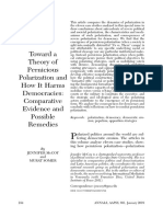 Jennifer Mccoy and Murat So - Toward A Theory of Pernicious Polarization and How It Harms