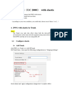 DWG connect elastix trunk register