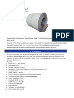 D5-2 Prepainted Galvanized Galvalume Steel Coils With Protective Plastic Film