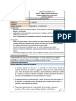 Ciclo III - 7º - Guía de Trabajo - Salida Pedagógica - Parque Mirador de Los Nevados