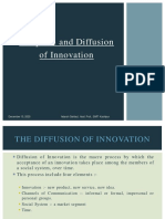 Adoption & Diffusion Concept