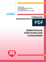 Democracia Participacion Ciudadana