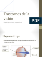 RC-UD03 TRASTORNOS DE LA VISIÓN