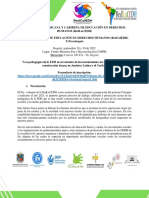 Bogotá, Septiembre 29 y 30 de 2022 Lugar: Centro Memoria Paz y Reconciliación (CMPR)