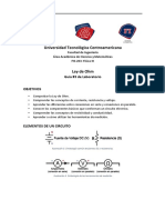 4 - Ley de Ohm