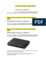 Point To Point Over Ethernet "Pppoe" Tunnel Gre Et Ebgp