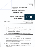 Management Programme: Terrn-End Examination December, 2ooz