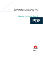 HUAWEI MediaPad M3 Benutzerhandbuch - (V100R001 - 01, De)