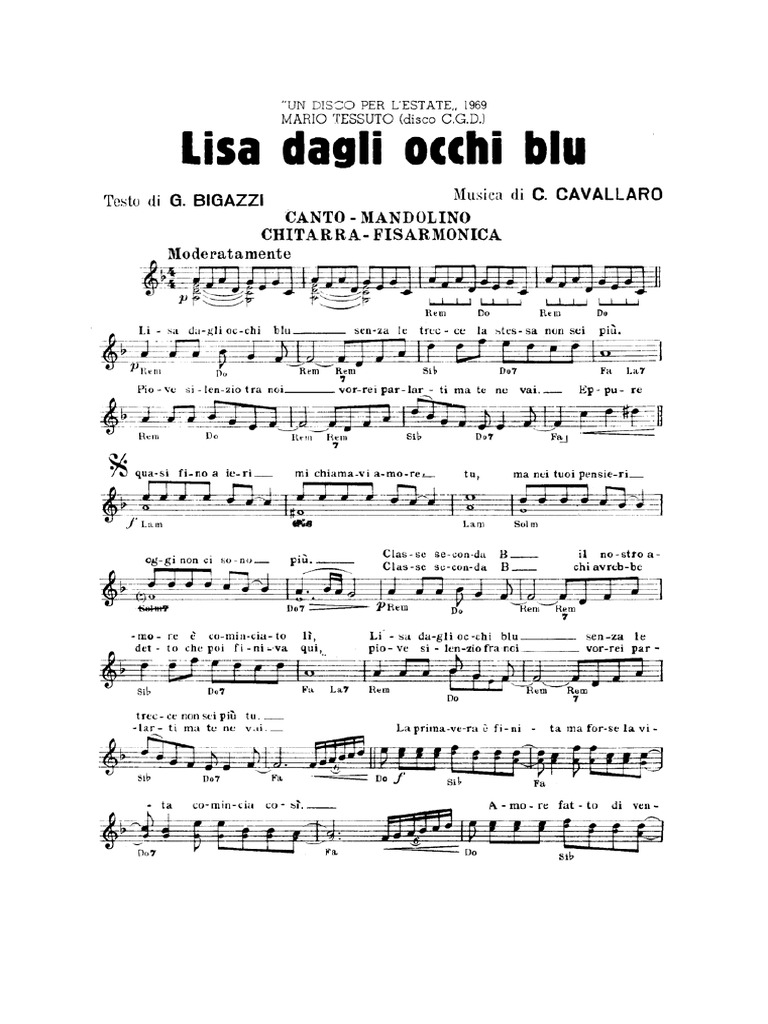 Lisa dagli occhi blu PDF