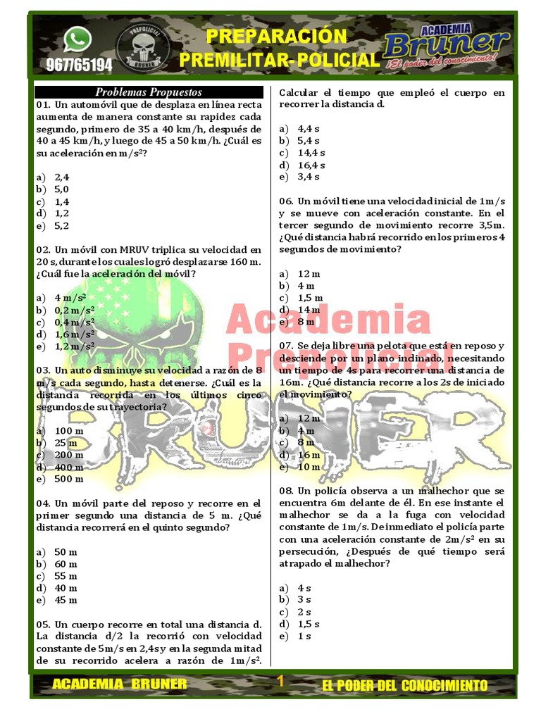 Cap 04 - MRUV Parte 2 | PDF | Aceleración | Velocidad