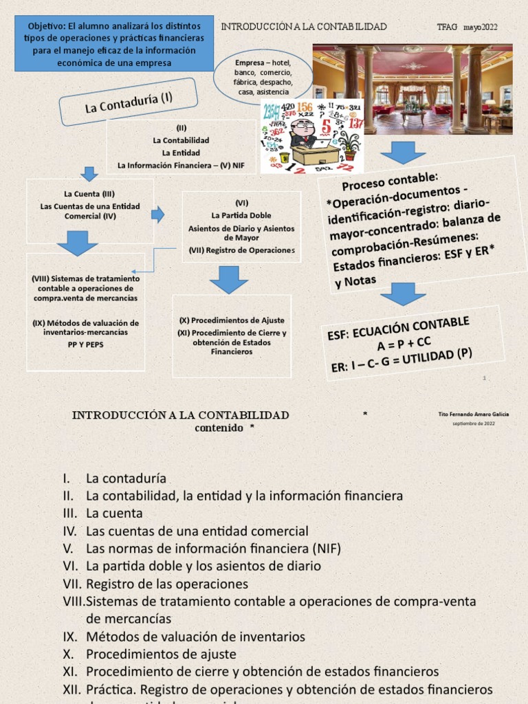 INTRODUCCIoN A LA CONTABILIDAD | PDF | Contabilidad | Contador