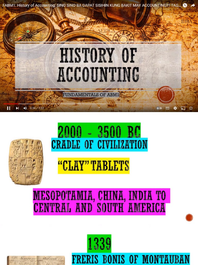 History of Accounting | PDF