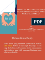 Patient Safety Dalam Kehamilan