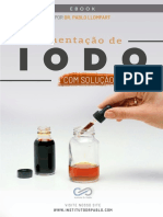 SUPLEMENTAÇÃO DE IODO com Solução de Lugol