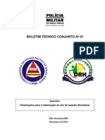 Boletim Tecnico NR 01 (Prescrição)