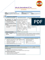 Sesion de Aprendizaje - 4º A