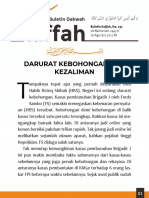 KEBOHONGAN DAN KEZALIMAN