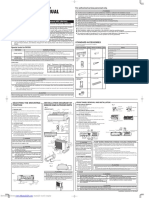Fujitsu ASYA12LGC Installation Manual