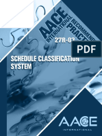 27R-03 - Schedule Classification System