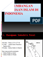 Perkembangan Kerajaan Islam di Indonesia