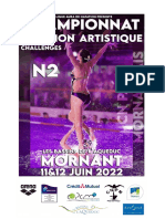 2022 Plaquette Champ N2 Nat Artistique MORNANT